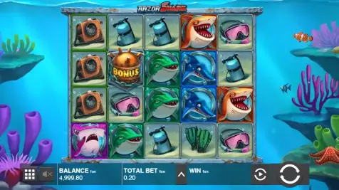 Razor Shark Online Spielautomat - Funktionen